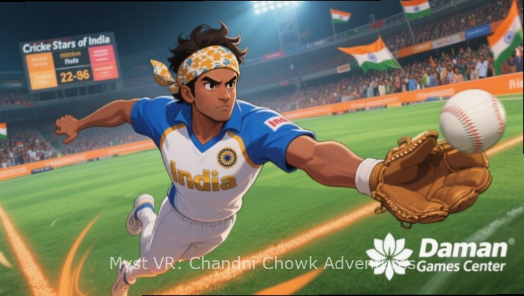 Myst VR: Chandni Chowk Adventures - Community Festival Meetup Myst VR: Chandni Chowk Adventures - Large community gathering in the virtual market during a festival celebration